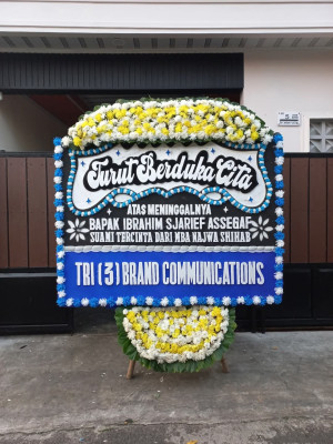 Papan Bunga Duka di Lubuk Barumun